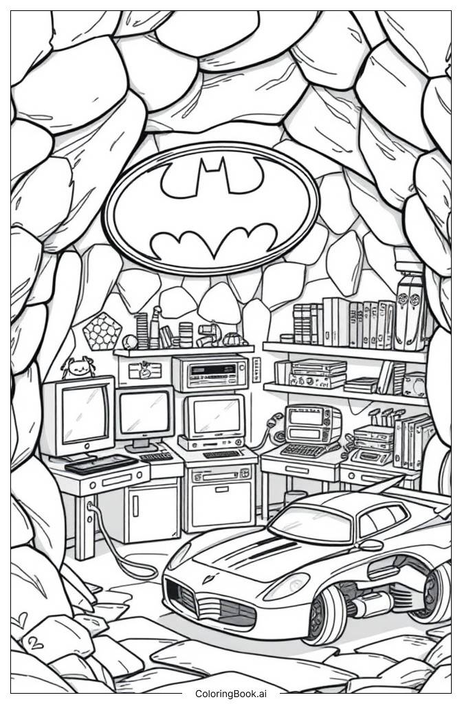 57 batman coloring pages (Free PDF & PNG Printables)