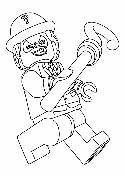 The Riddler coloring pages, Lego Movie: Batman coloring pages ...