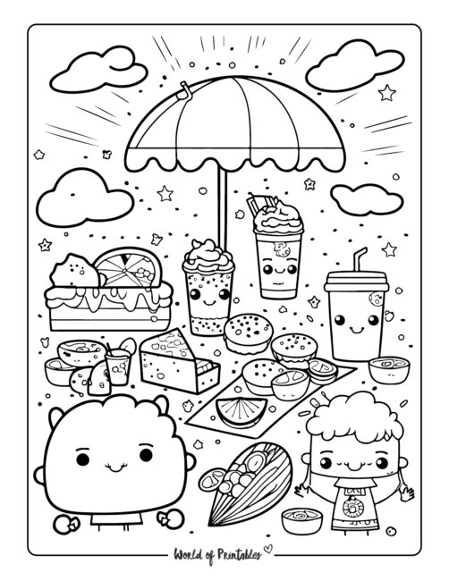 Summer Coloring Pages For Kids & Adults - World of Printables