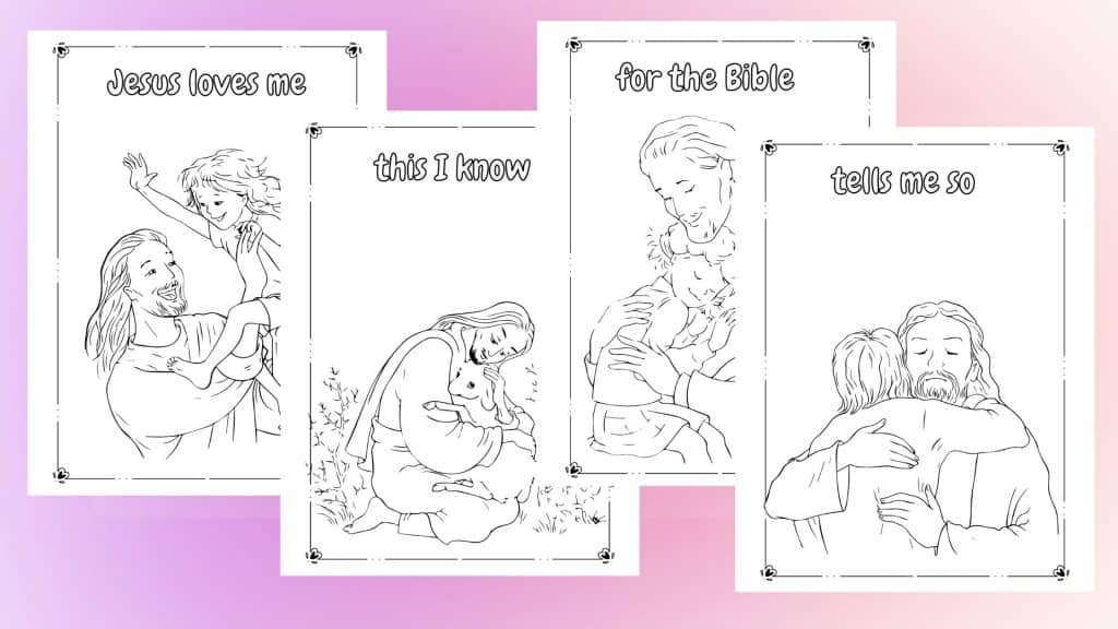 Beatitudes for Kids Simplified with Coloring Pages