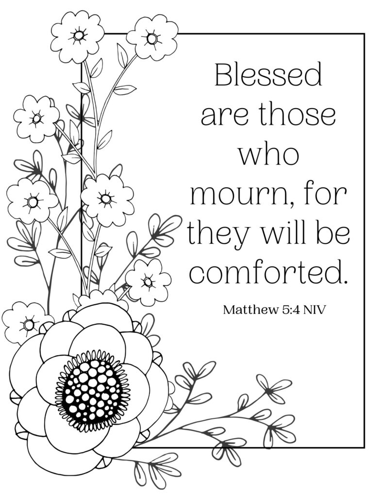 The Beatitudes Coloring Collection/ Includes 10 Coloring Pages ...