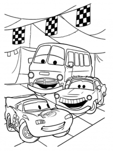 Cars Coloring pages for kids (Free PDF printables)