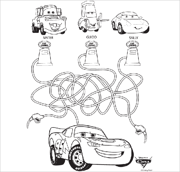 17+ Car Coloring Pages - Free Printable Word, PDF, PNG, JPEG, EPS ...