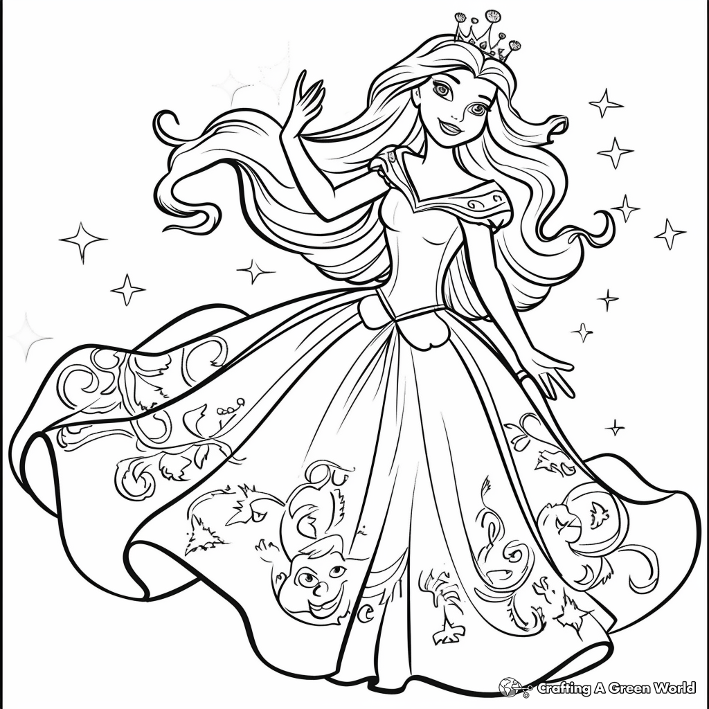 Barbie Coloring Pages - Free & Printable!