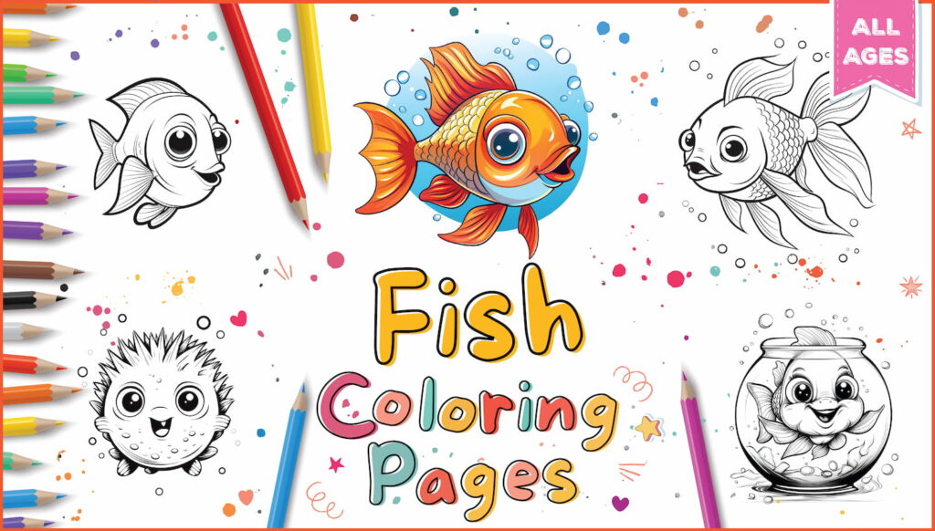 Fish Coloring Pages - World of Printables