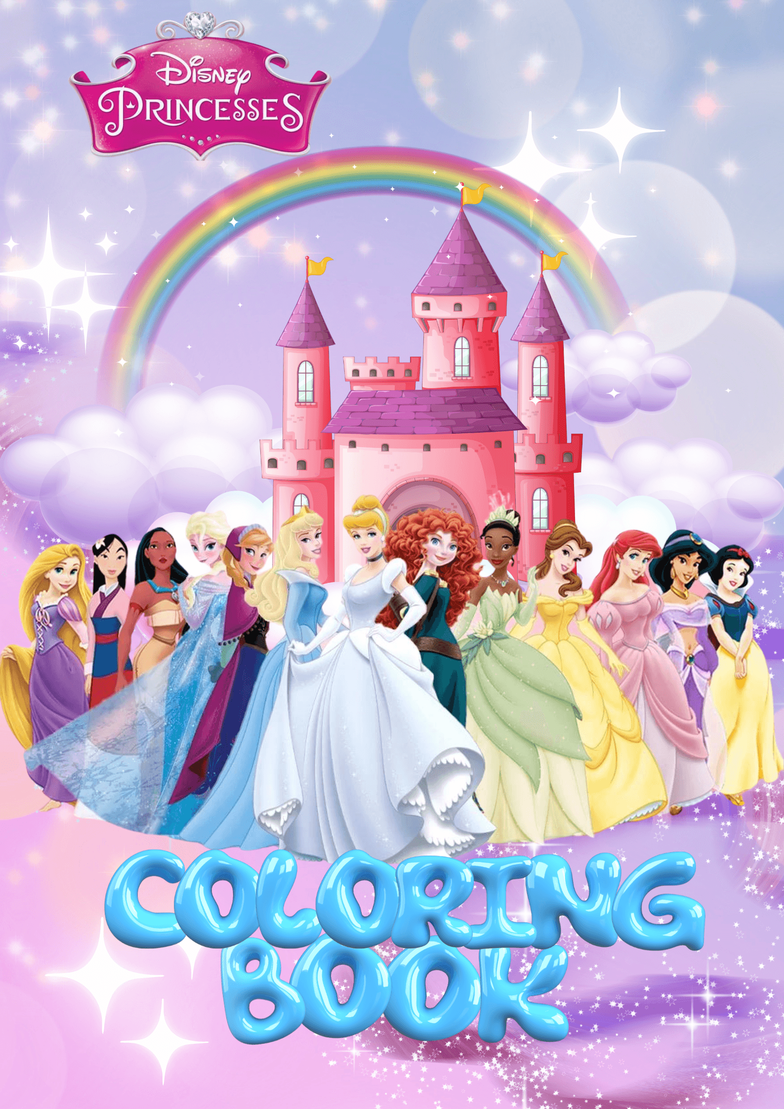Disney Princess Coloring Book by jssmvllnv - Raket.PH