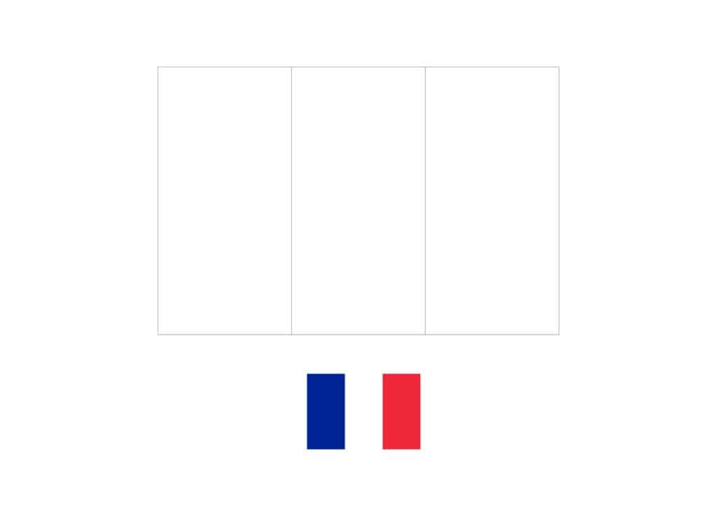 Flag of France coloring page - Free coloring sheets - coloring1.com
