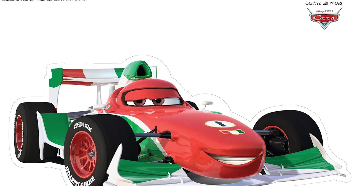 Francesco Bernoulli of Cars 2: Free Printable Table Centerpiece ...