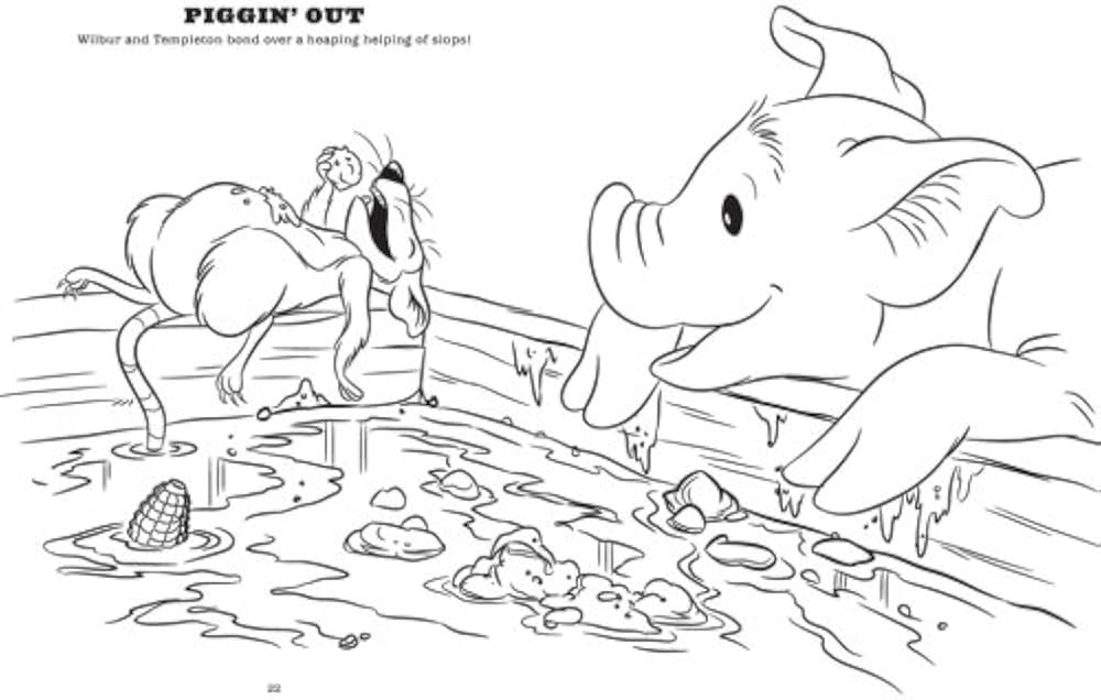 Charlottes Web: Coloring and Activity Book 3 in 1 (Charlotteæs ...