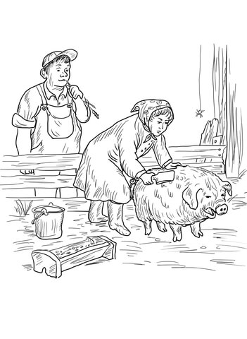Charlottes Web coloring pages | Free Coloring Pages