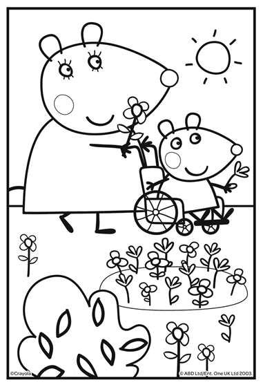 Peppa Pig - Free Printable Coloring Page | Crayola.com | crayola.com