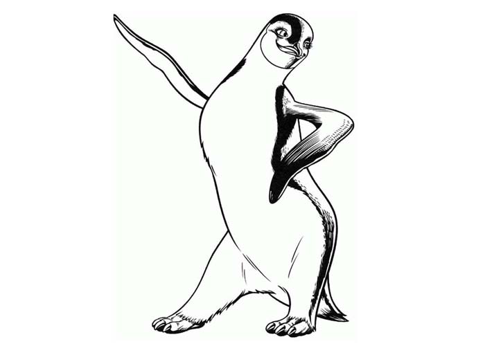 Happy Feet Gloria coloring pages - Coloring pages ?
