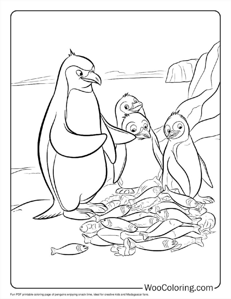 100+ Madagascar coloring pages (Free PDF To Print) | Woo Coloring