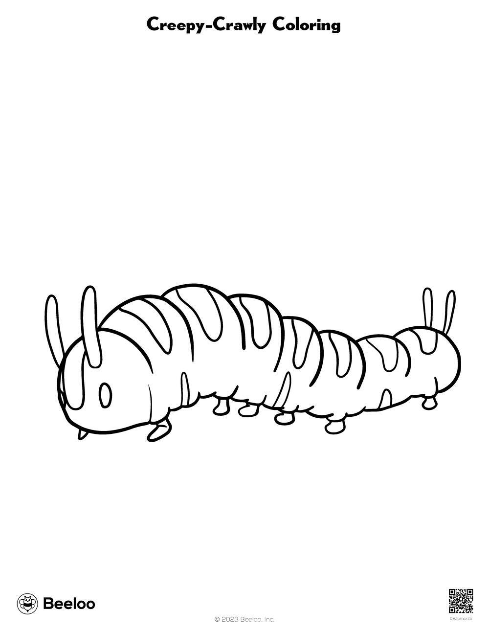 Insect-themed Coloring Pages • Beeloo Printable Crafts and ...