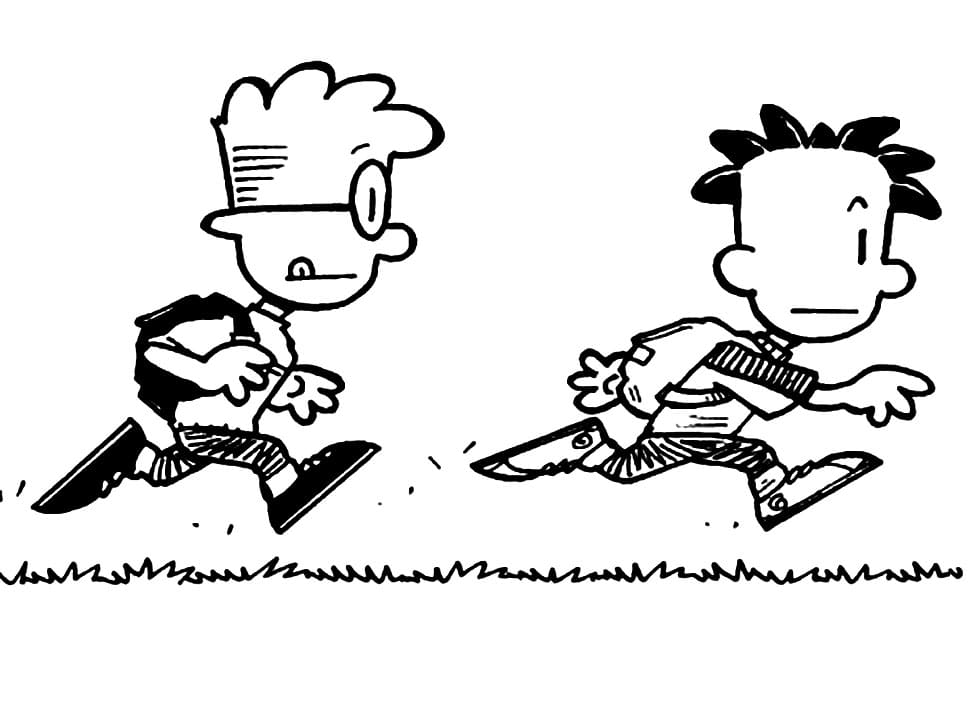 Big Nate Coloring Page