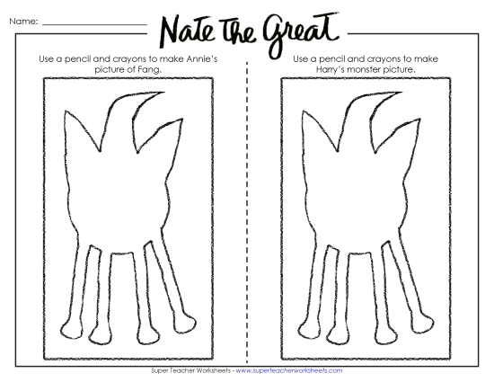 Nate the Great Worksheets