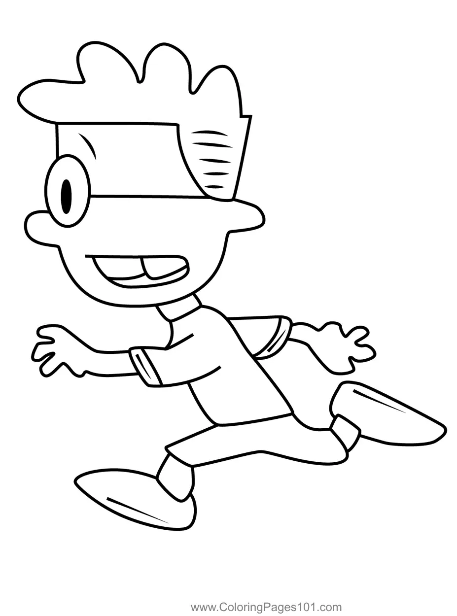 Francis Butthurst Pope Big Nate Coloring Page for Kids - Free Big ...