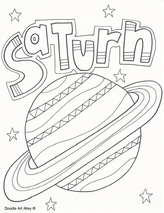 Solar System Coloring Pages & Printables - CLASSROOM DOODLES