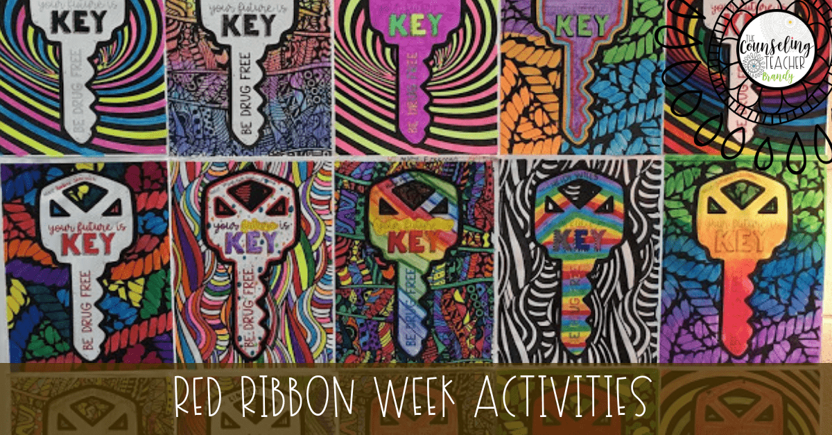 Red Ribbon Week Coloring Pages | Teach Starter - Worksheets Library