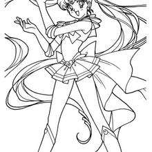 Sailor moon coloring pages - Hellokids.com