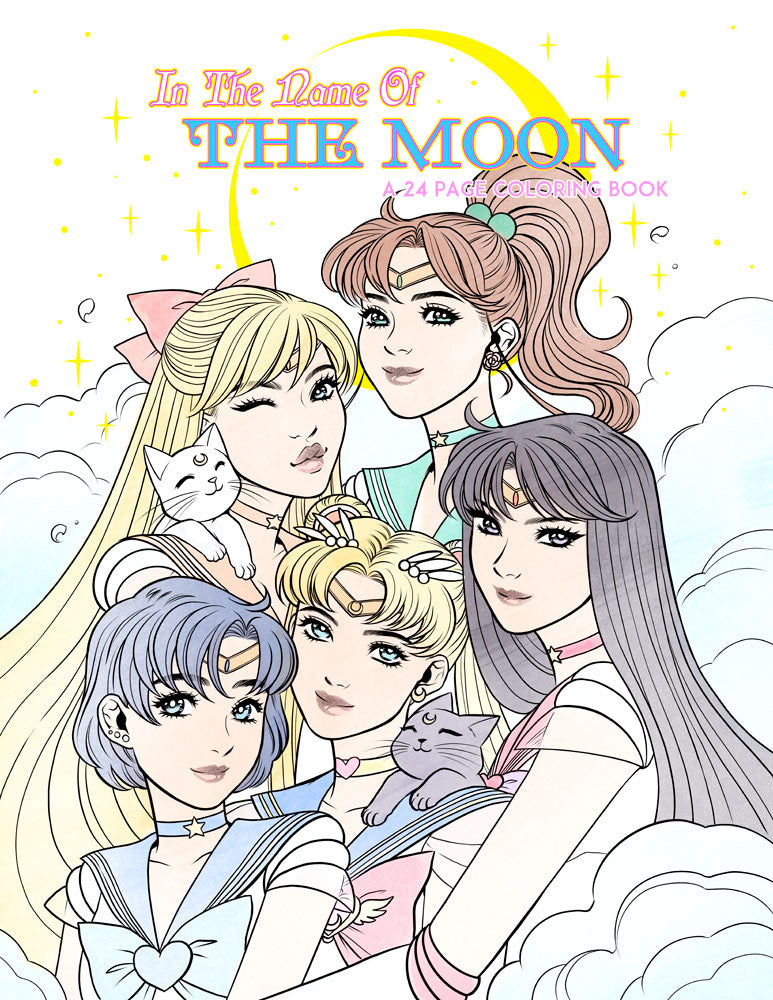 In The Name Of The Moon Coloring Book – Jen Bartel