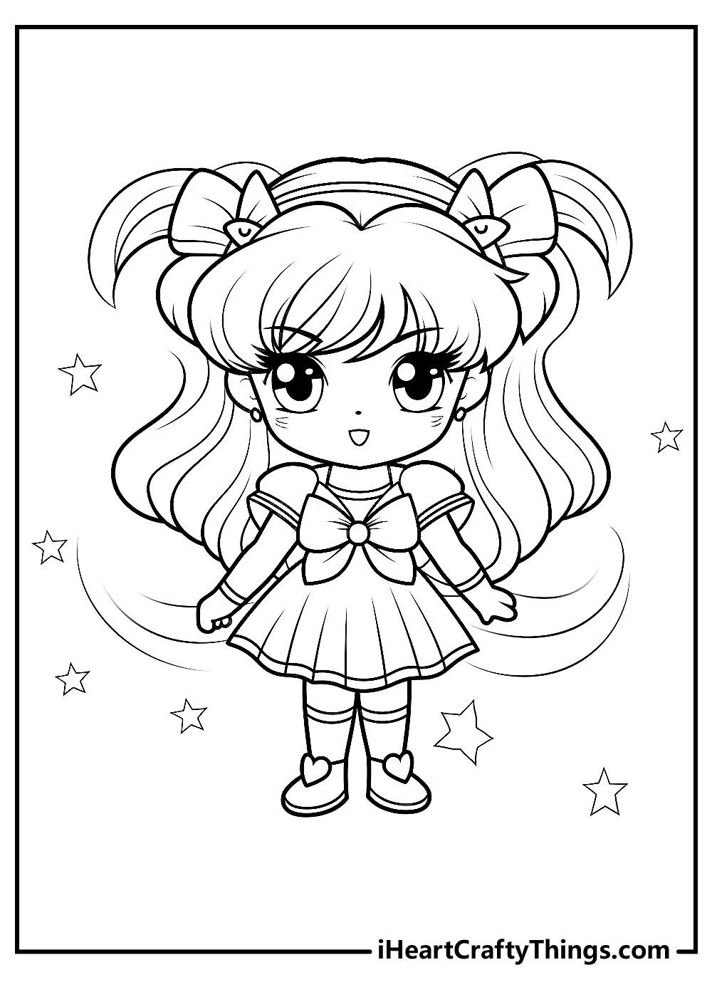 15 Sailor Moon Coloring Pages (100% Free Printables)