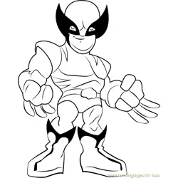 The Super Hero Squad Show Coloring Pages for Kids Printable Free ...