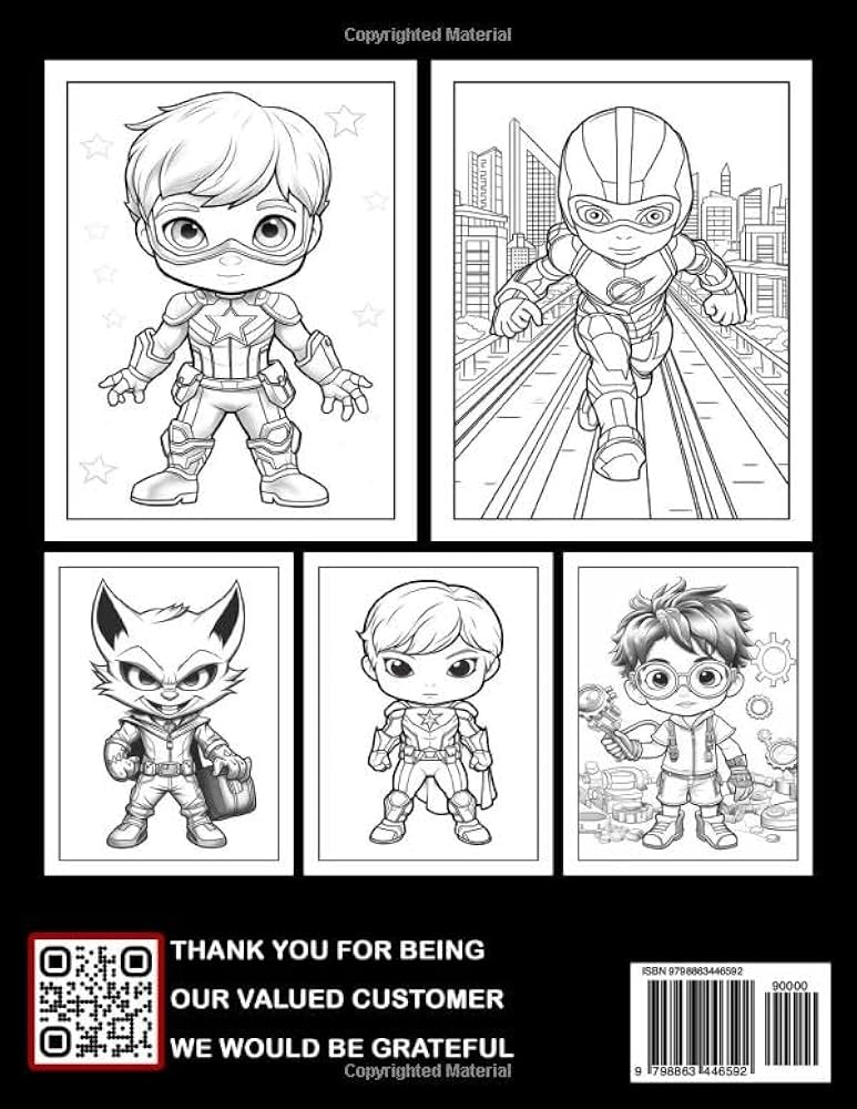 Chibi Superheroes Coloring Book: Join the Superhero Squad and Save the Day  with Chibi Heroes and Villains! : Washington, Ayesha: Amazon.sg: Books
