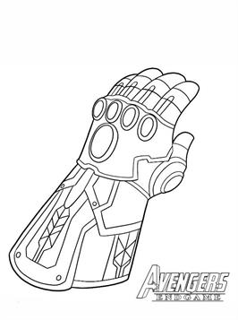 Kids-n-fun.com | 12 coloring pages of Thanos