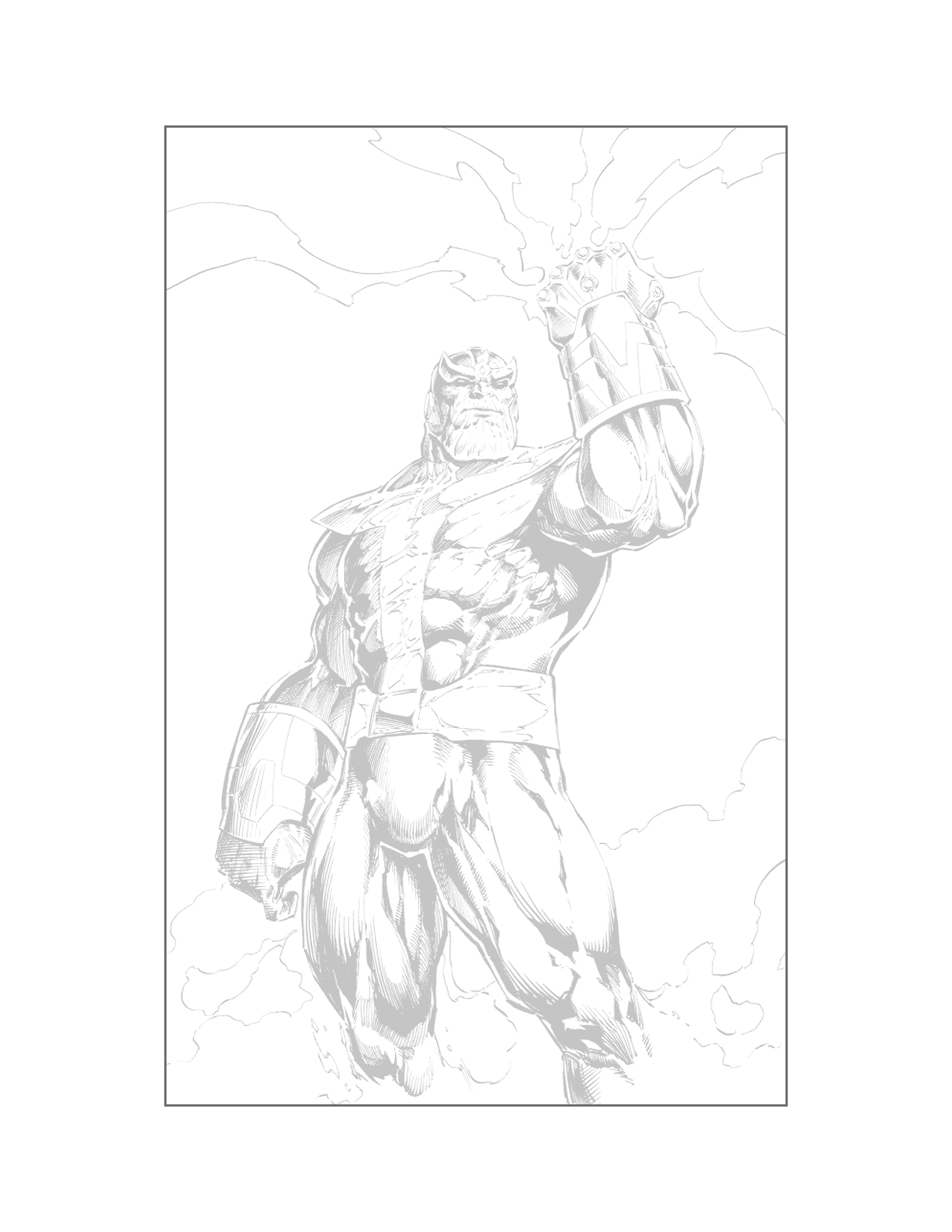 Thanos Coloring Pages – Printable Coloring Pages. FREE