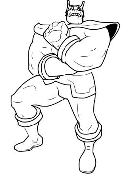 Kids-n-fun.com | 12 coloring pages of Thanos