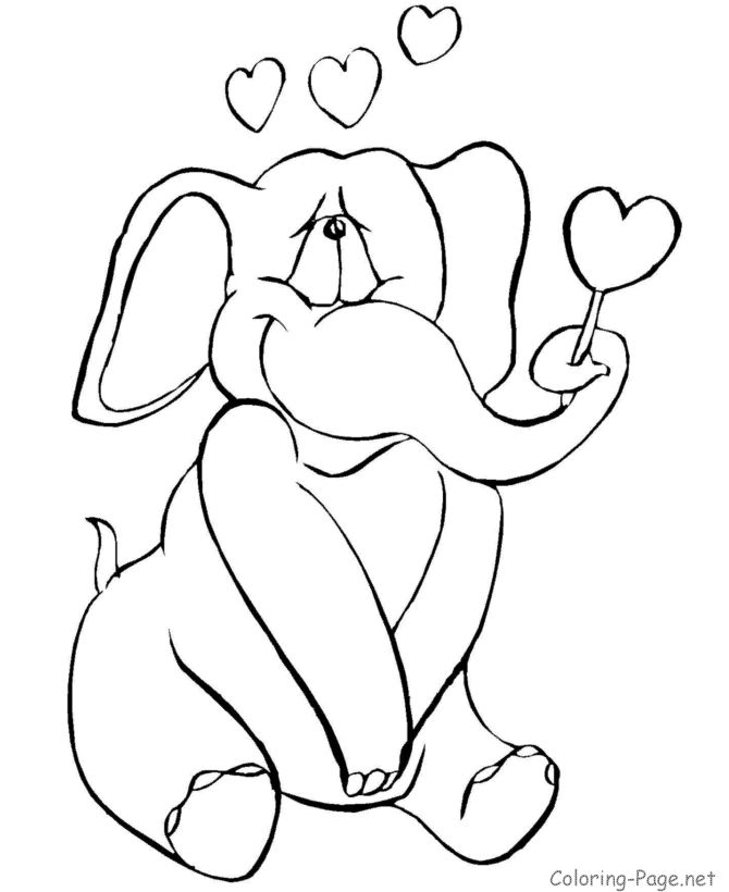 Free, Printable Valentines Day Coloring Pages