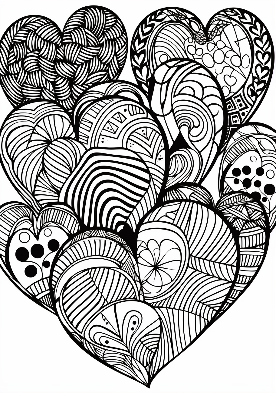 Valentines Day Coloring Pages Printable Fun Kids Love (@coloring ...