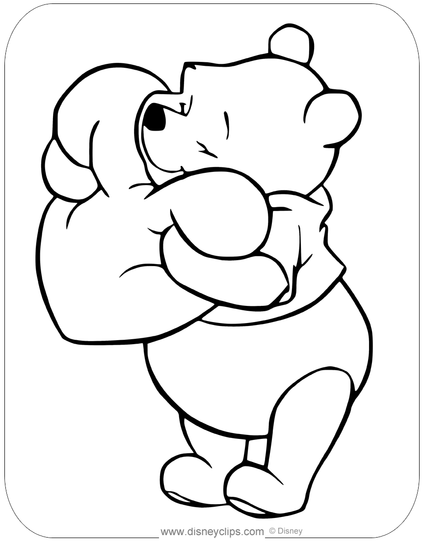 60+ Disney Valentines Day Coloring Pages | Disneyclips.com