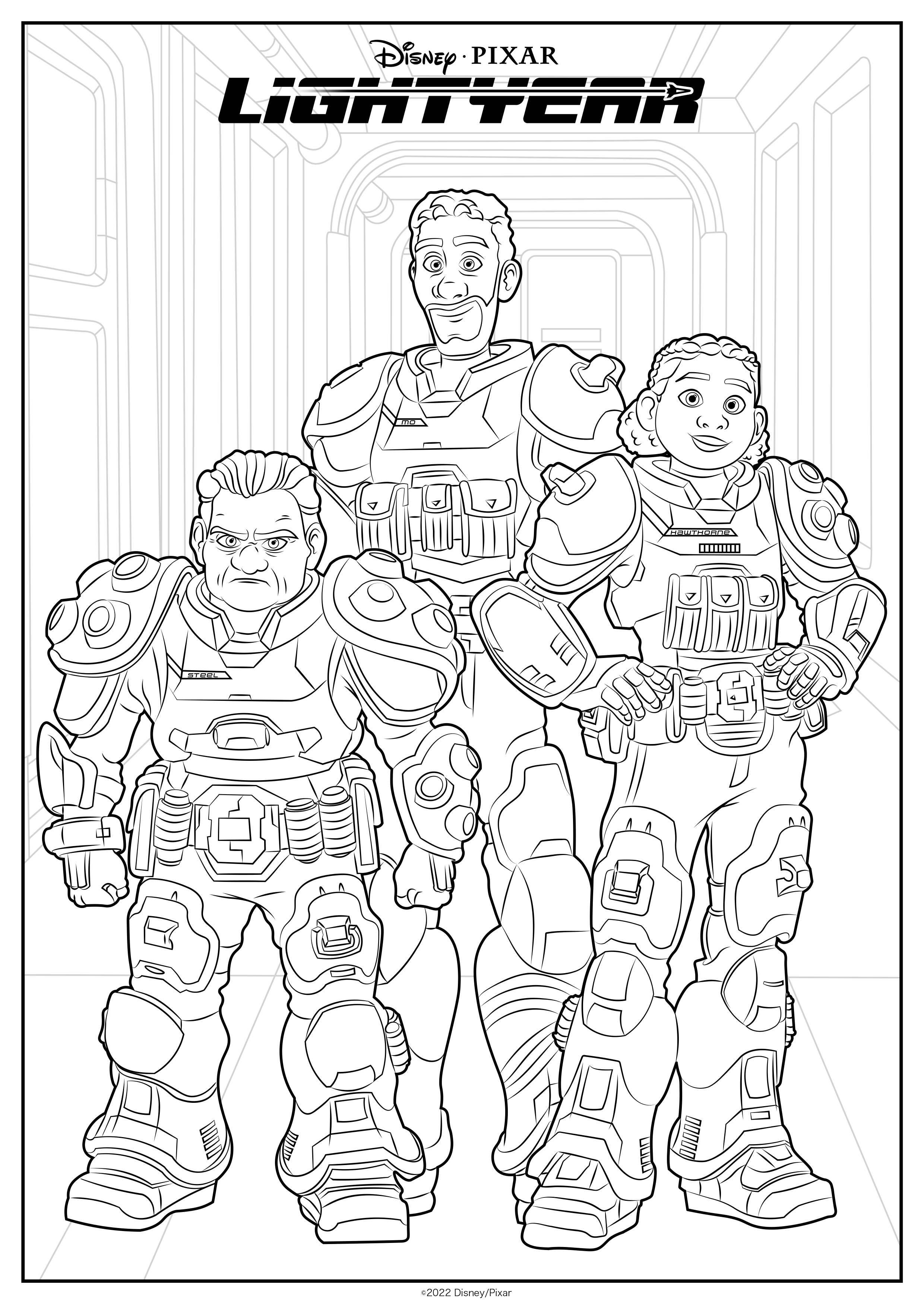 Lightyear Colouring Sheets - The Association for Science and ...