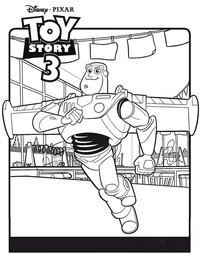 Buzz Lightyear Coloring Pages to Print - Free Printable Coloring Pages