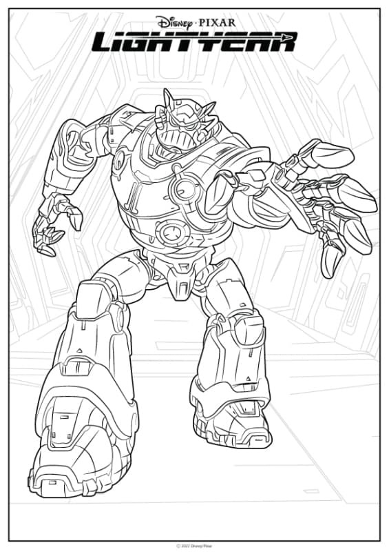 Free LIGHTYEAR Printable Coloring Sheets - This Fairy Tale Life