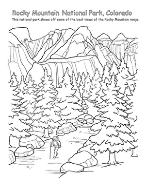 Rocky Mountain National Park | Worksheet | Education.com