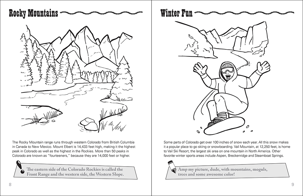 Colorado Activity Book
