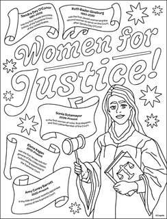Womens History Month | Free Coloring Pages | crayola.com
