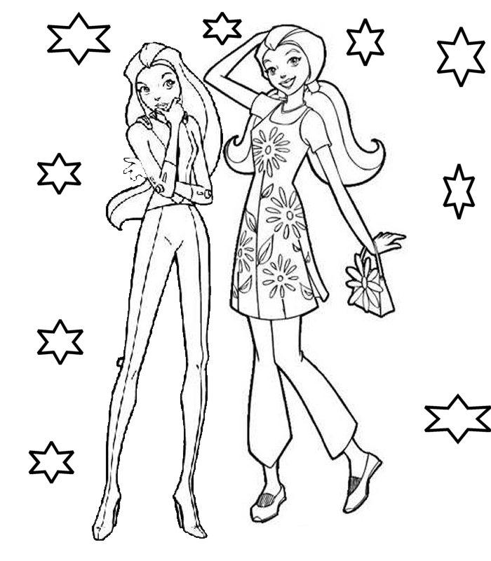 Totally Spies #29053 (Cartoons) – Free Printable Coloring Pages
