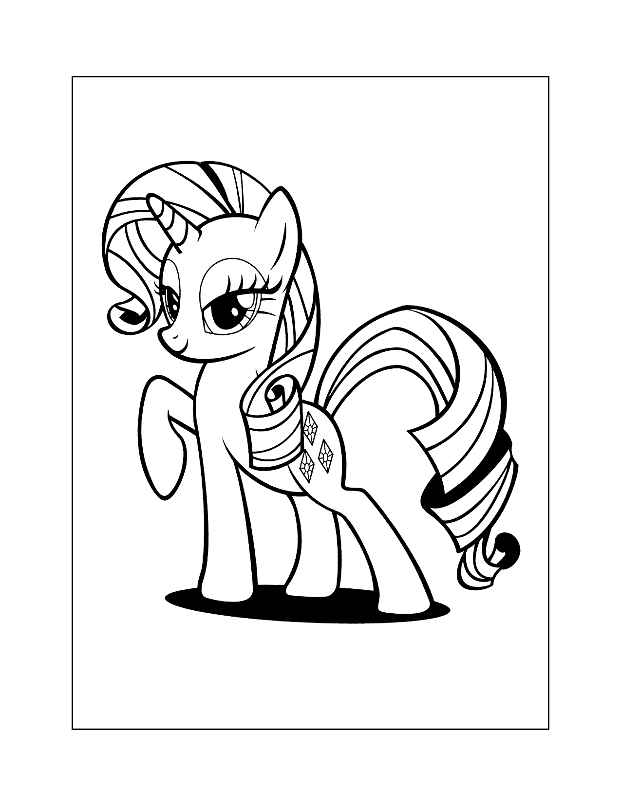 My Little Pony Coloring Pages – Printable Coloring Pages. FREE