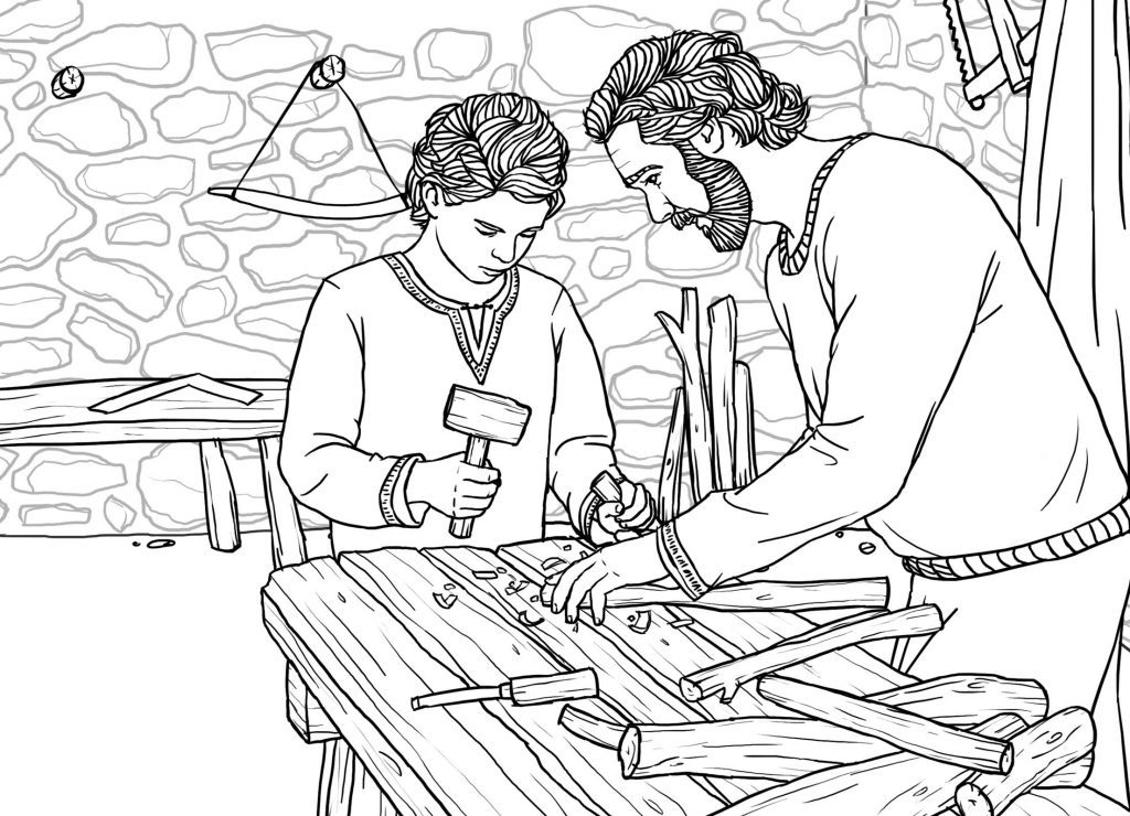 Coloring Pages | The Virtual St. Joseph Altar