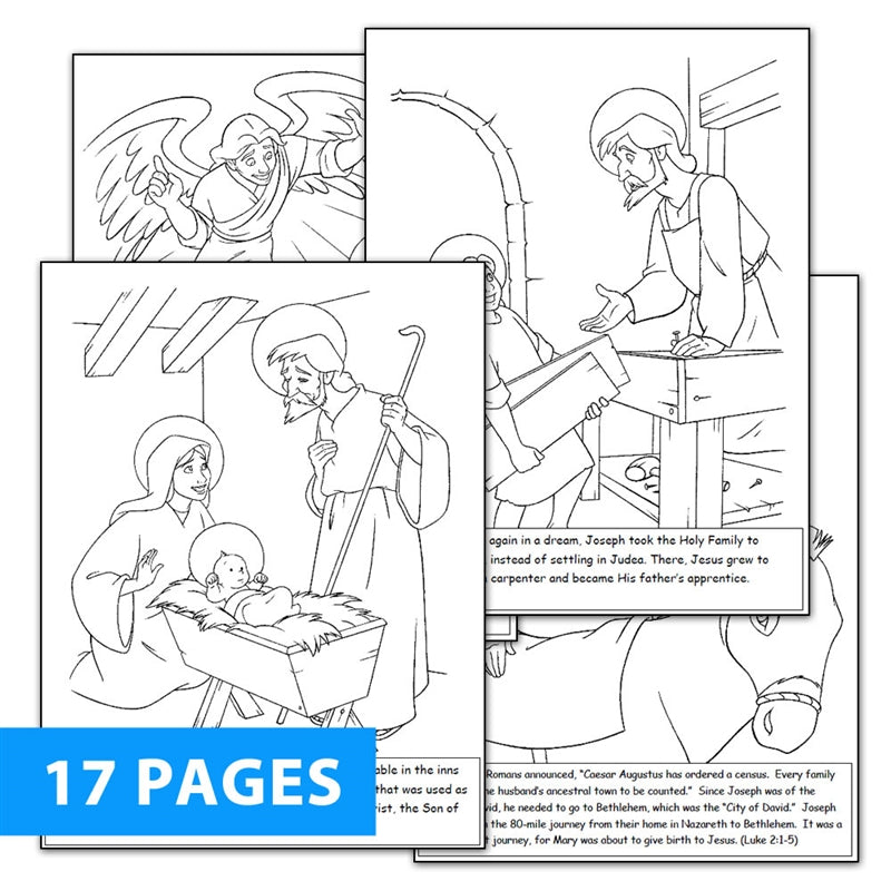 St. Joseph Coloring Book – Holy Heroes