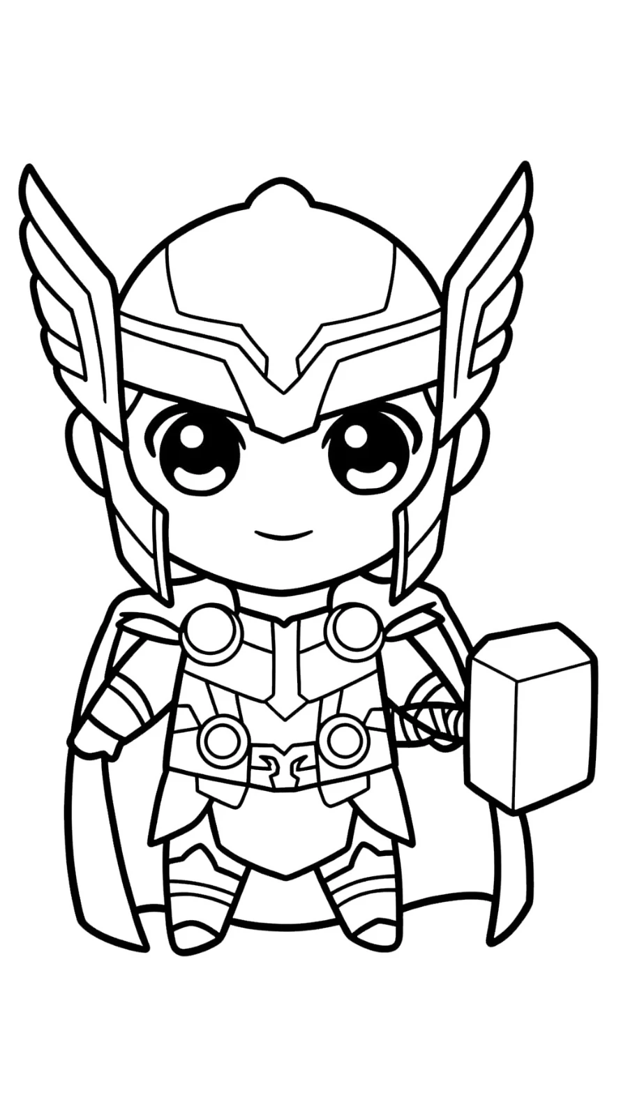 52+ Thor Coloring Pages PDF: The Universe Marvel within reach of ...