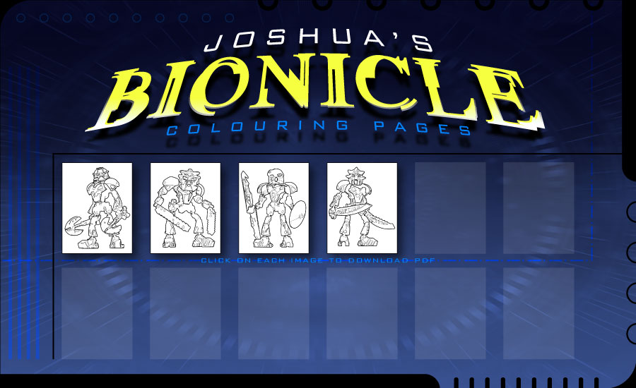tahu bionicle coloring pages #637371