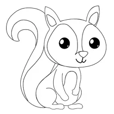 2 Squirrel Coloring Pages (Free Printable PDFs)