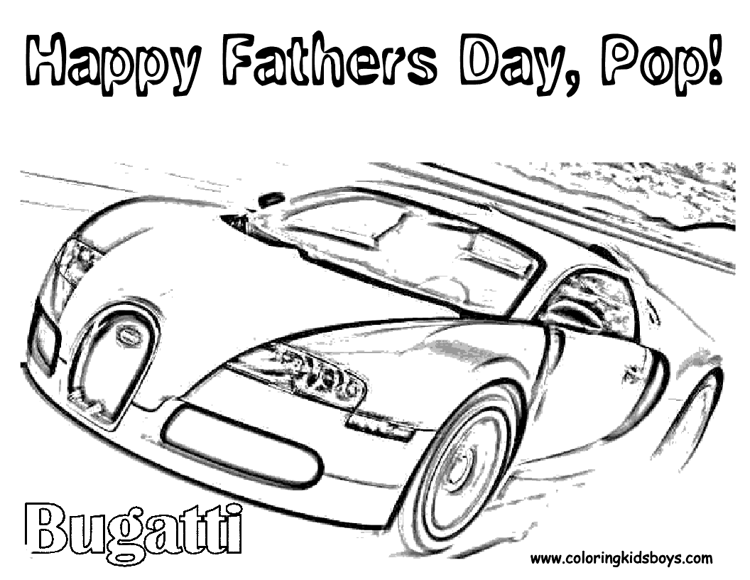 Bugatti Crissi Car Coloring Page Outline Sketch Drawing Vector ...