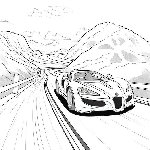 Sports car / Tuning #146929 (Transportation) – Free Printable ...