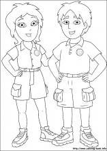 Go, Diego, go! coloring pages on Coloring-Book.info